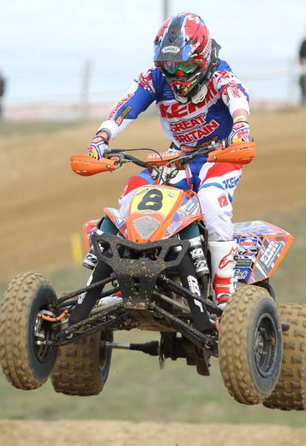 James is riding high in quad Bike racing!